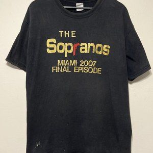 The Sopranos 2007 Miami Final Episode Marine Cast & Crew Tee